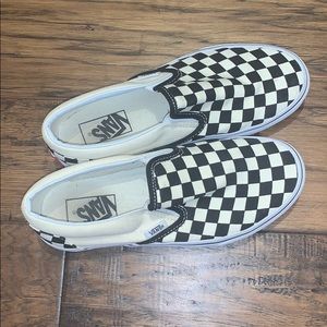 checkered vans